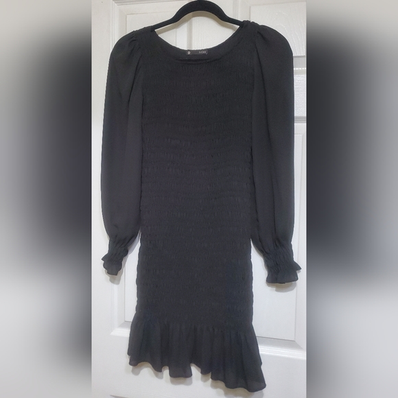 Krisa Smocked Mini Black Size XS - Picture 3 of 8